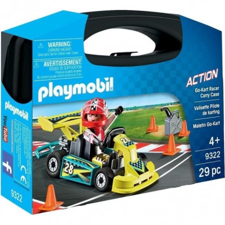 PLAYMOBIL 9322  Action  Valisette Pilote de Karting