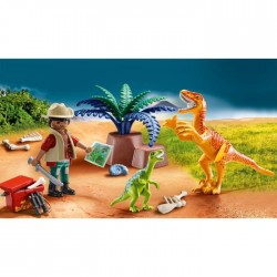 PLAYMOBIL 70108 DINOS VALISETTE EXPLORATEUR ET DINOSAURE