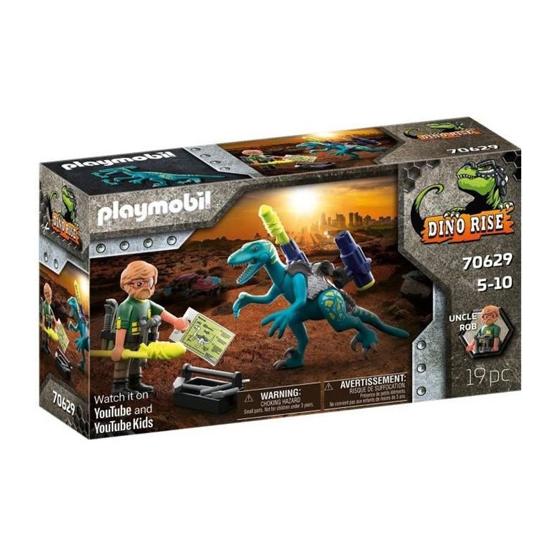 PLAYMOBIL Dino rise 70629 Dinosaure Deinonychus