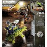 PLAYMOBIL Dino rise 70626 Dinosaure Saichania et Robot soldat