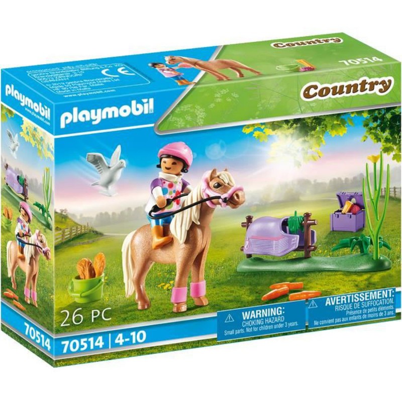 PLAYMOBIL 70514 Cavalière et poney islandais