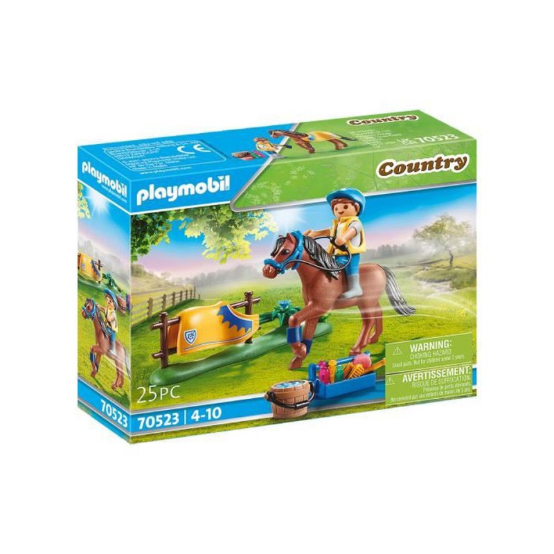 PLAYMOBIL 70523 Cavalier avec poney brun