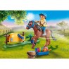 PLAYMOBIL 70523 Cavalier avec poney brun