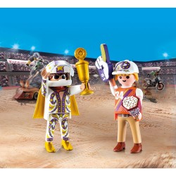 PLAYMOBIL 70692 Figurine miniature équipe moto