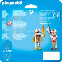 PLAYMOBIL 70692 Figurine miniature équipe moto