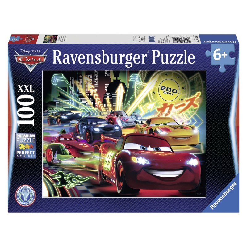 RAVENSBURGER PUZZLE CARS 100 PIECES XXL 10520