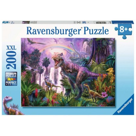 Puzzle Ravensburger Pays des dinosaures 200pièces XXL 12892
