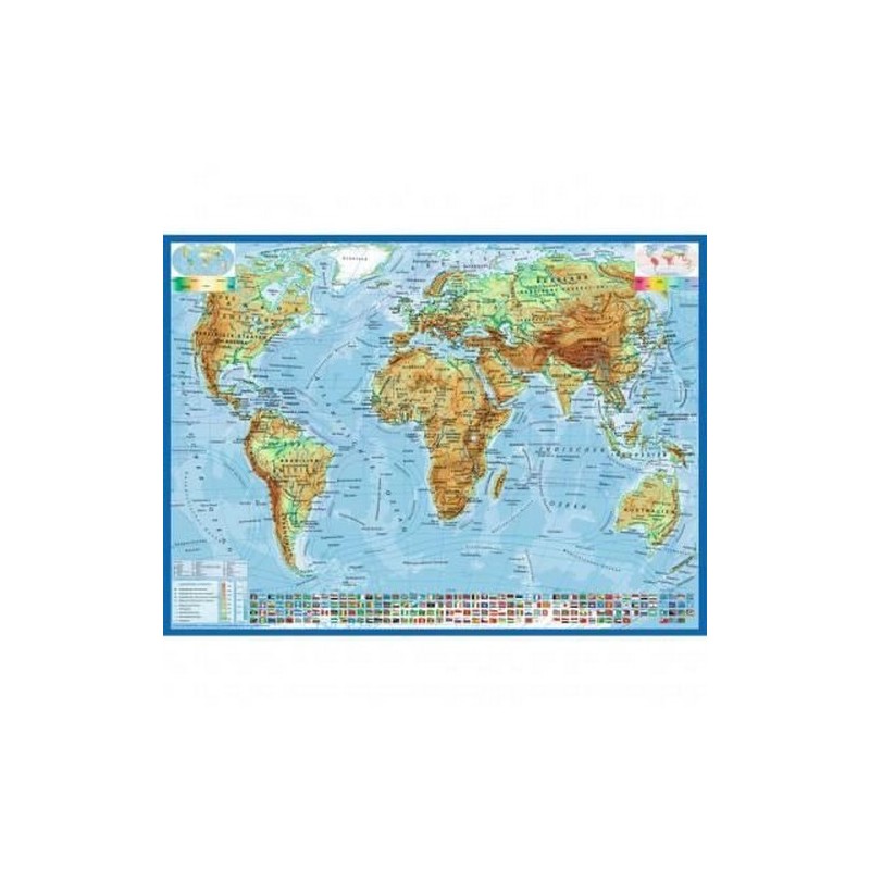 RAVENSBURGER PUZZLE CARTE DU MONDE 300 PIECES XXL 13097