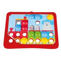 LENA MA PREMIERE MOSAIQUE MOYENS DE LOCOMOTION 36 PIECES 84730