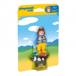 PLAYMOBIL 1.2.3 FEMME AVEC...