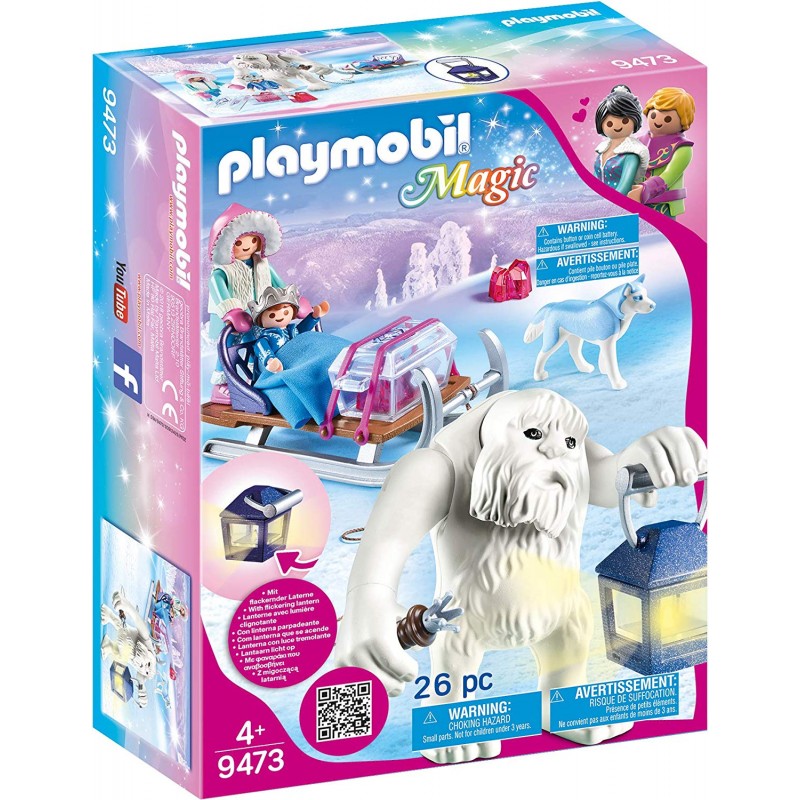 Playmobil Magic Yéti avec traineau  9473