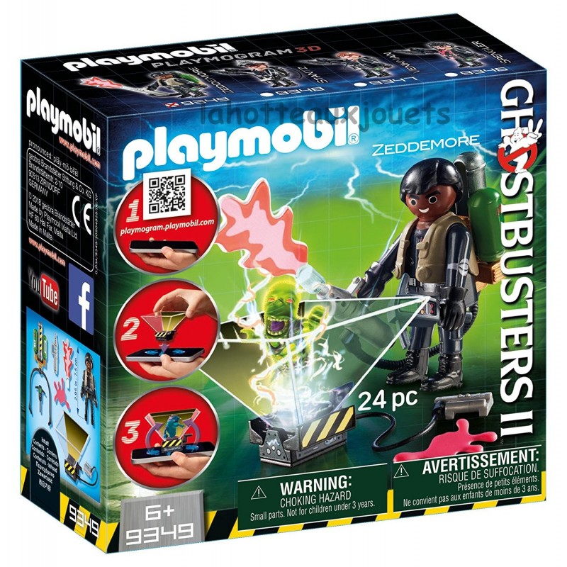 PLAYMOBIL GHOSBUSTERS II ZEDDEMORE 9349