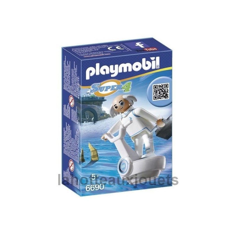 PLAYMOBIL 6690  SUPER 4  DOCTEUR X