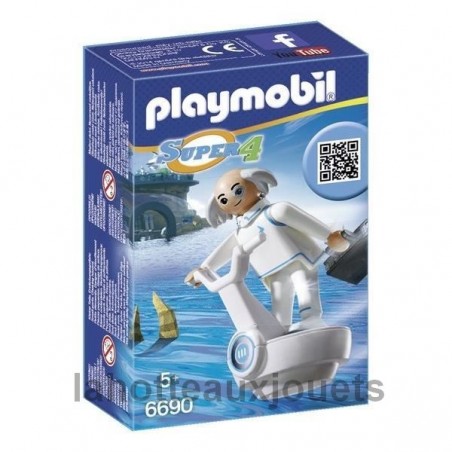 PLAYMOBIL 6690  SUPER 4  DOCTEUR X