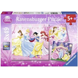 Ravensburger  092772  Puzzle Enfant Blanche-Neige et Ses Amies  3 x 49 Pièces