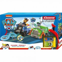 Carrera FIRST PAW PATROL Ready for Action 2,4 mètres 2 lignes  20063040