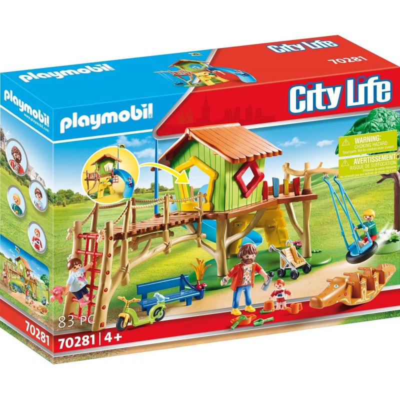 PLAYMOBIL 70281 CITY LIFE PARC DE JEUX ET ENFANTS