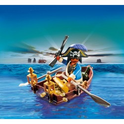 Playmobil  4942 Pirate avec barque et trésor Oeuf de Pâques