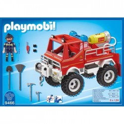 PLAYMOBIL 9466 City Action  Camion 4x4 de pompier avec lance-eau