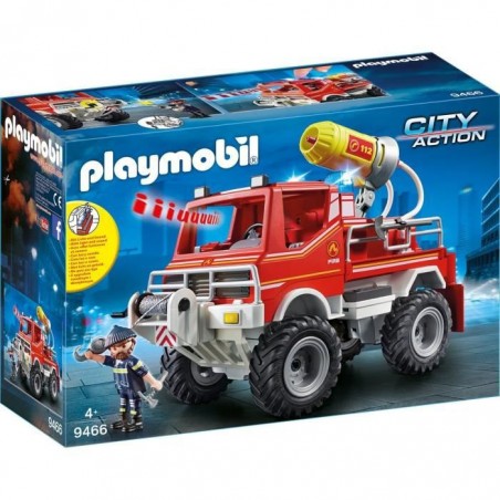 PLAYMOBIL 9466 City Action  Camion 4x4 de pompier avec lance-eau