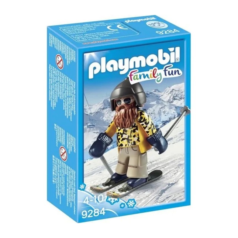 PLAYMOBIL 9284 Family Fun Skieur Barbu