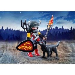 PLAYMOBIL 5385  Guerrier avec Loup