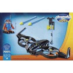 PLAYMOBIL 70071   THE MOVIE Robotitron avec Drone