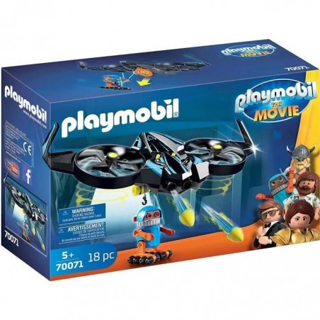 PLAYMOBIL 70071   THE MOVIE Robotitron avec Drone