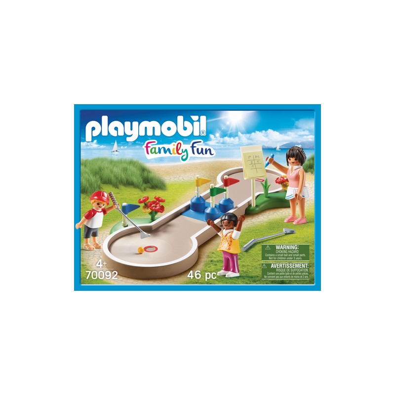 PLAYMOBIL 70092 Family Fun Le Camping Mini-golf