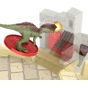 Mattel Jurassic World Mini Battle Arena Playset + Dinos HBT63