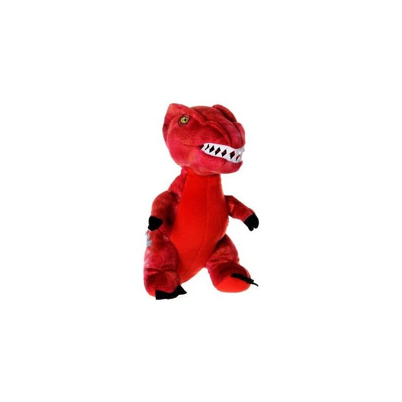 PELUCHE JURASSIC WORLD ALLOSAURE ROUGE  33 CM