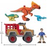 Imaginext Jurassic World coffret 3 figurines Dinosaures cretaceous HCR94