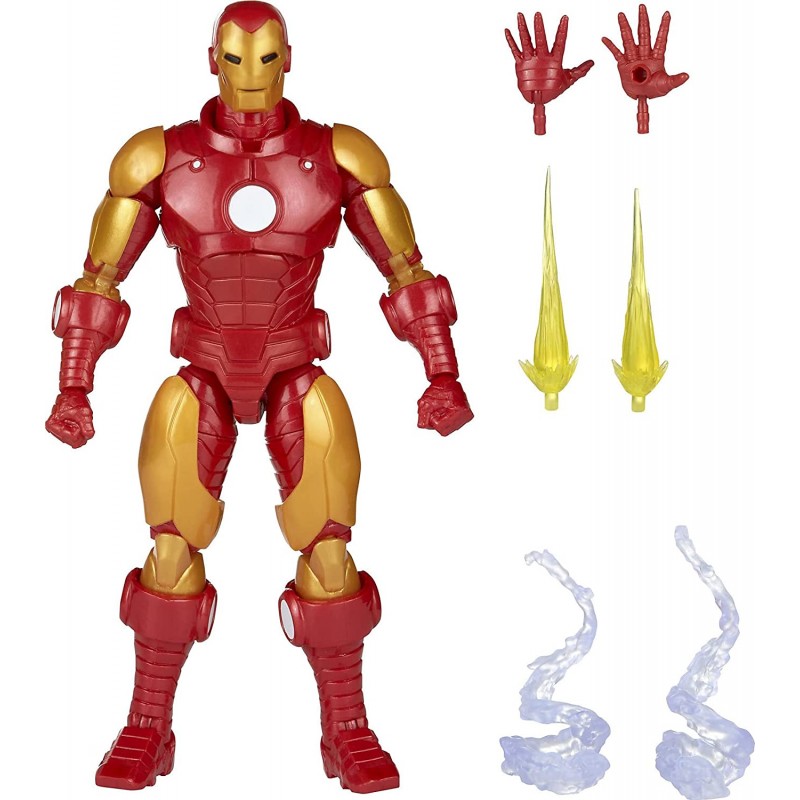 Marvel Legends Series Iron Man avec accessoires F47905X00