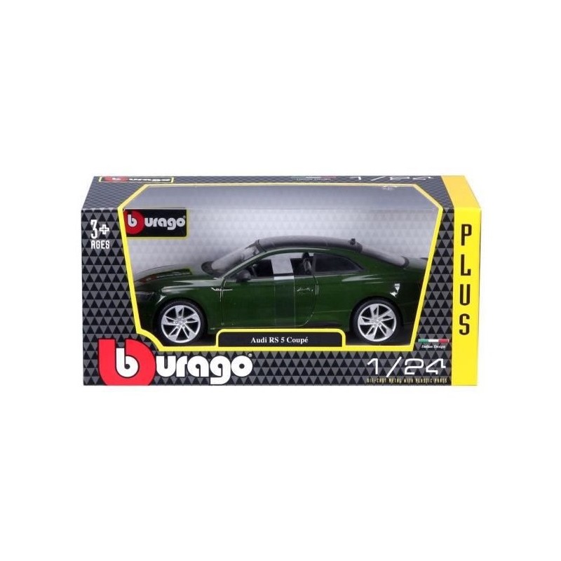 BBURAGO 1/24 Voiture AUDI RS5 Coupé  Verte