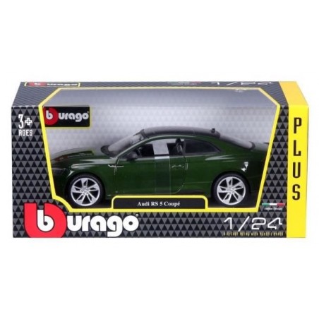 BBURAGO 1/24 Voiture AUDI RS5 Coupé  Verte