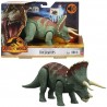 Jurassic World Dinosaure articulé Tricératops  avec son code ADN scannable HDX40