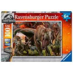 RAVENSBURGER PUZZLE DINOSAURE JURASSIC WORLD 100 PIECES XXL 10915