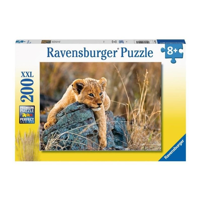 RAVENSBURGER Puzzle 200 p XXL Le petit lionceau 129461