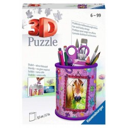 Ravensburger puzzle 3D pot à crayon chevaux 111756