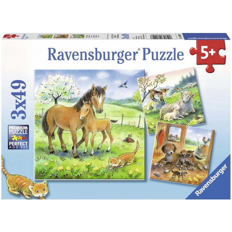 RAVENSBURGER PUZZLE CHEVAUX ET CHIENS 080298