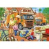 RAVENSBURGER PUZZLE COLLECTE DES ORDURES 2X12 PIECES 073178