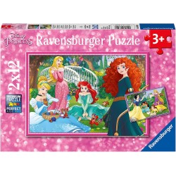 RAVENSBURGER PUZZLE DISNEY PRINCESSES 2 PUZZLES 076208