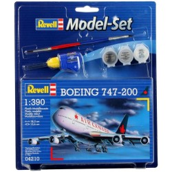 REVELL 04210MAQUETTE SET BOEING 747-200 1:390