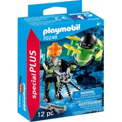 PLAYMOBIL 70248 AGENT ET DRONE