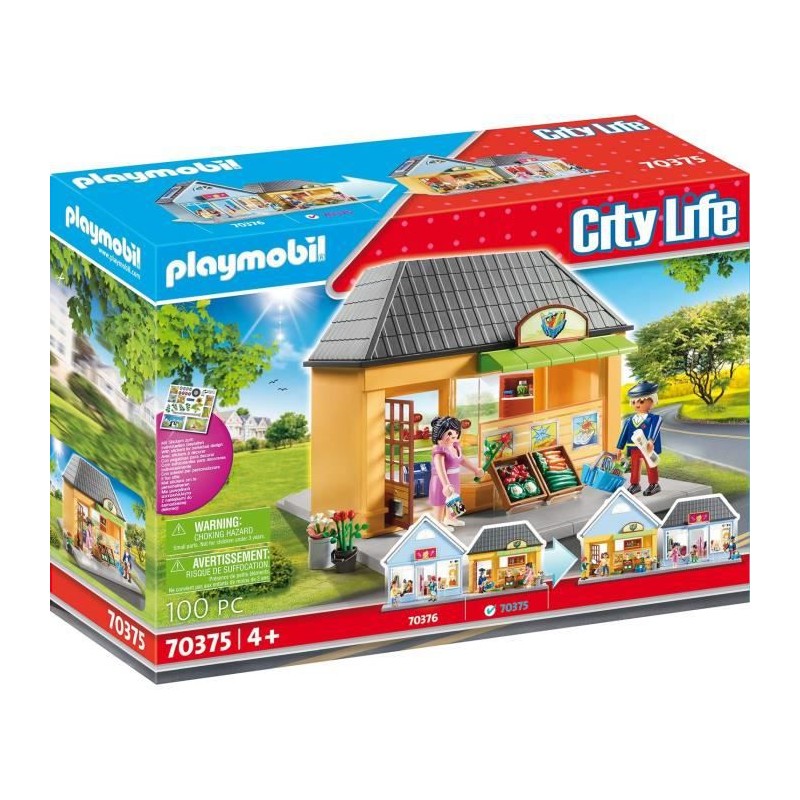 PLAYMOBIL 70375 CITY LIFE L'EPICERIE