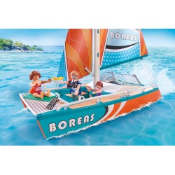 PLAYMOBIL  71043 Family Fun Catamaran