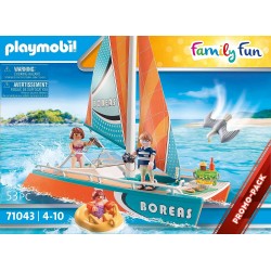 PLAYMOBIL  71043 Family Fun Catamaran