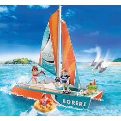 PLAYMOBIL  71043 Family Fun Catamaran