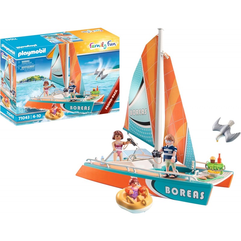 PLAYMOBIL  71043 Family Fun Catamaran