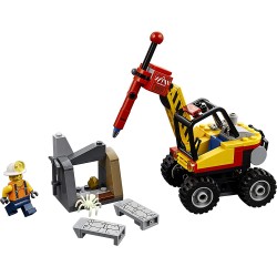 LEGO 60185 City Mining L'excavatrice avec Marteau-piqueur